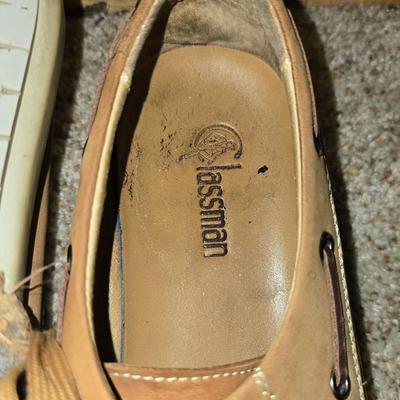 3 Pairs Men's Leather Shoes – Size 9M