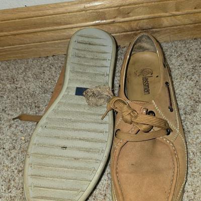 3 Pairs Men's Leather Shoes – Size 9M