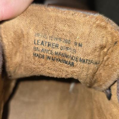 3 Pairs Men's Leather Shoes – Size 9M