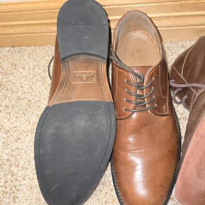 3 Pairs Men's Leather Shoes – Size 9M