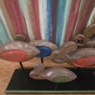 Home Decor Items – Abstract Wall Art, Whimsical Sculpture & Candlestick