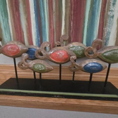 Home Decor Items – Abstract Wall Art, Whimsical Sculpture & Candlestick