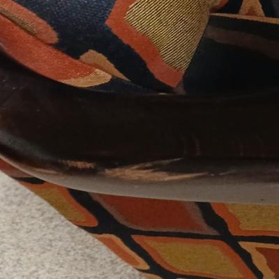 Bold Armchair with Ottoman