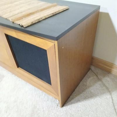 Two-Tone Modern Media Console