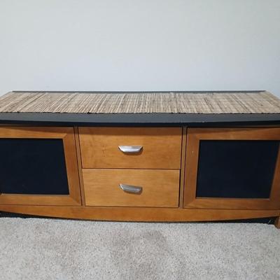Two-Tone Modern Media Console