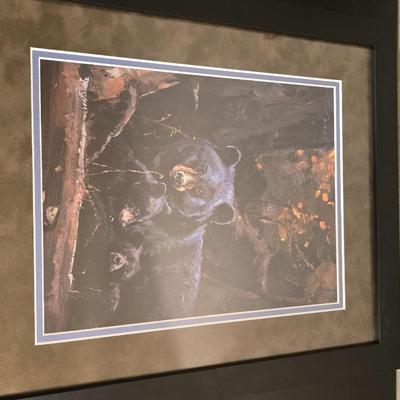 Wildlife Art Prints: Moose & Bear
