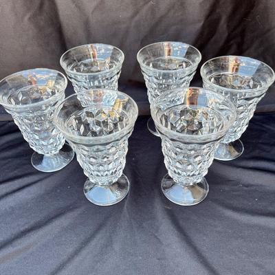 Sale Photo Thumbnail #523: Water glasses set of 6.