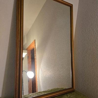 Framed Mirror & Decorative Bundle