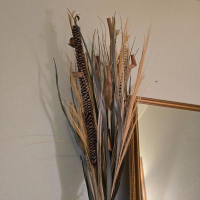 Framed Mirror & Decorative Bundle