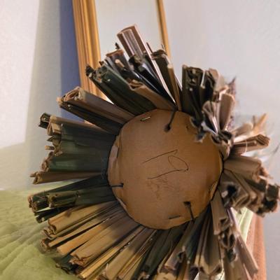 Framed Mirror & Decorative Bundle