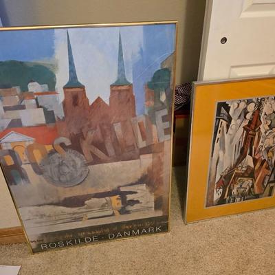Framed Art Prints Set of 2