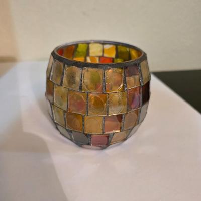 Modern Abstract Canvas Wall Art – Earth Tone Swirl Design (25” x 50”) with Decorative Accent Vases