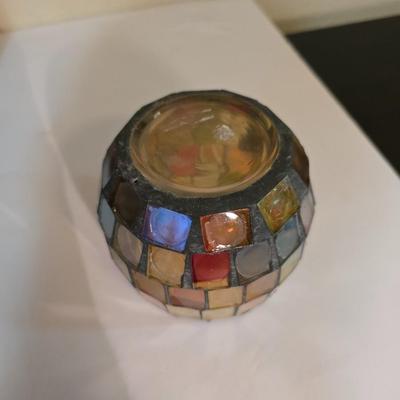 Modern Abstract Canvas Wall Art – Earth Tone Swirl Design (25” x 50”) with Decorative Accent Vases