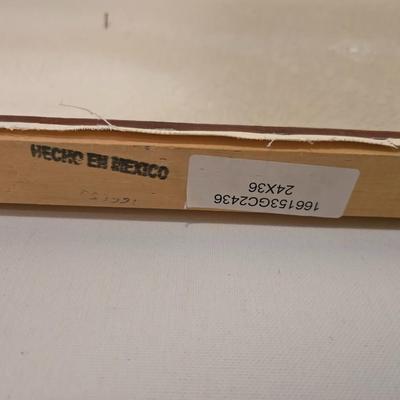 Abstract Wall Art & Modern Table Lamp