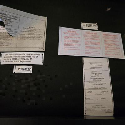 Upholstered Wood-Arm Accent Chair