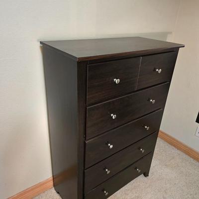 Perdue Woodworks Espresso 6-Drawer Dresser