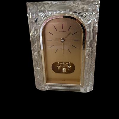 Seiko Mantel Clock 9” tall