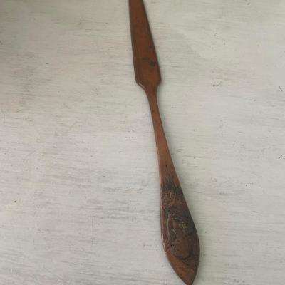 Vintage books and letter opener