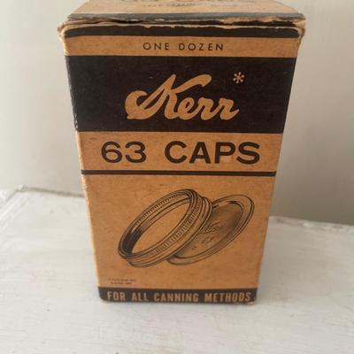 Vintage canning jars