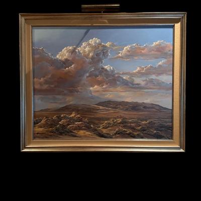 Oil signs by Oliver 56” w x 46l
