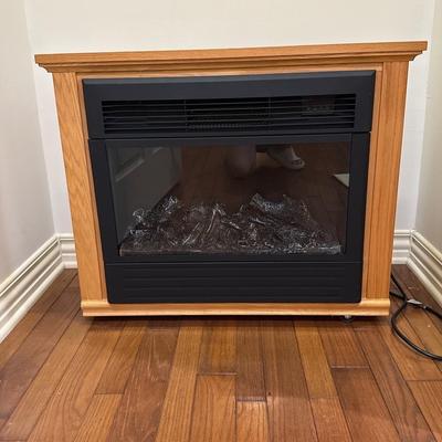 Electric Fireplace.