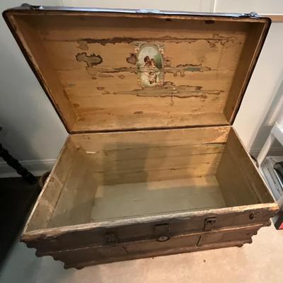 Vintage Chest with Glass top