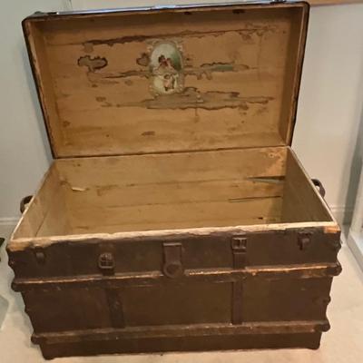 Vintage Chest with Glass top