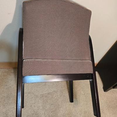 Upholstered Accent Chair with Decorative Pillow