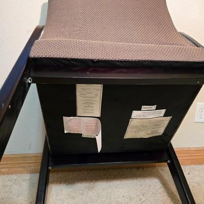 Upholstered Accent Chair with Decorative Pillow