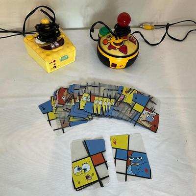 SpongeBob and PacMan TV Plug n Play w/cards
