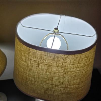 Pair of Modern Table Lamps