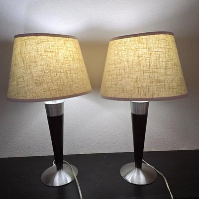Pair of Modern Table Lamps