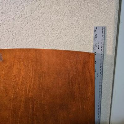 Modern Wood and Metal Accent Chair