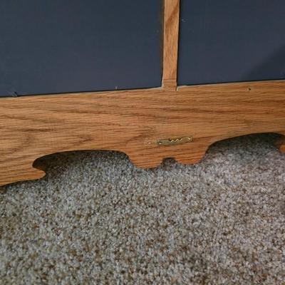 Rustic Windowpane Wall Mirror