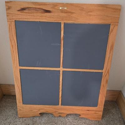 Rustic Windowpane Wall Mirror