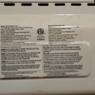 Proctor Silex 700W Compact Microwave Oven (Model PS-P70T20AL-V1W)