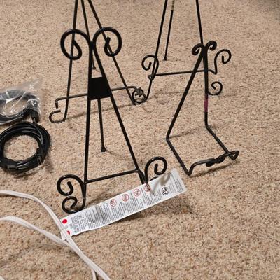 Display Easels, Extension Cords & Miscellaneous Hardware