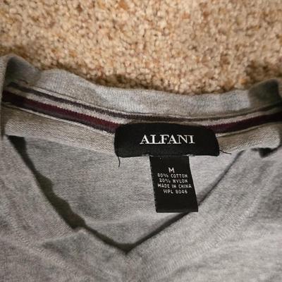 Men's Medium Sweaters & Scarf Bundle – 7 Pieces