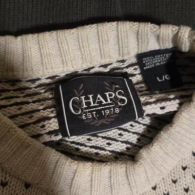 Men’s Sweaters & Scarf Lot