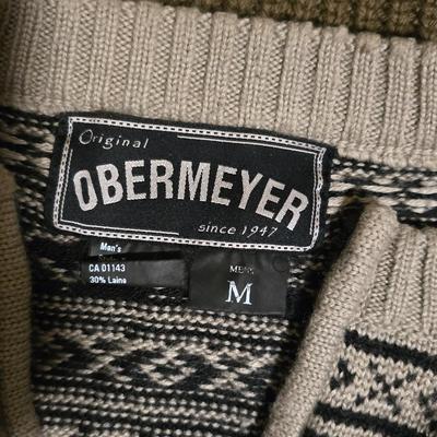 Lot of 6 Vintage & Fair Isle Men’s Sweaters + Scarf