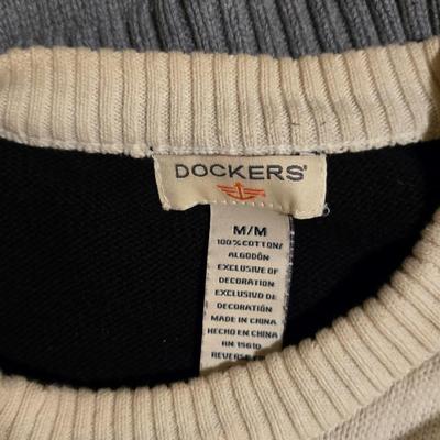 Lot of 6 Vintage & Fair Isle Men’s Sweaters + Scarf