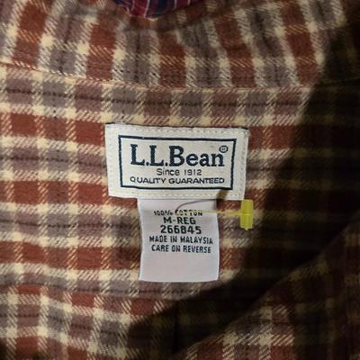 Men's Long Sleeve Button-Up Shirts – M/L, Assorted Brands & Patterns