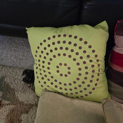 Eight Assorted Decorative Throw Pillows