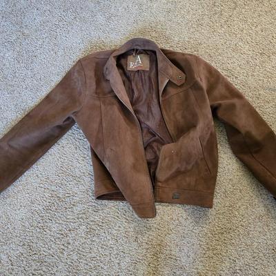 Emporio Collezioni Brown Suede Jacket