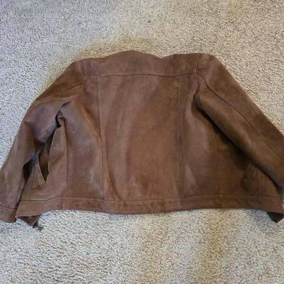 Emporio Collezioni Brown Suede Jacket