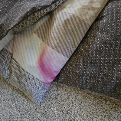 Royal Velvet Tan Quilted Coverlet and comforter