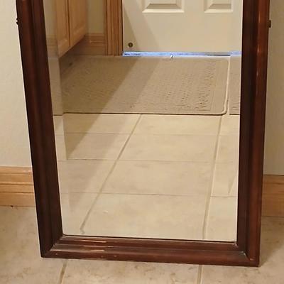 Wall Mirror with Closet Accessories