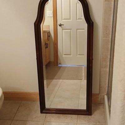 Wall Mirror with Closet Accessories