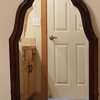 Wall Mirror with Closet Accessories