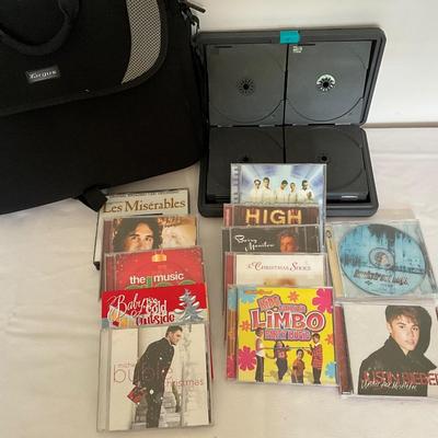 CD’s, Case, travel bag
